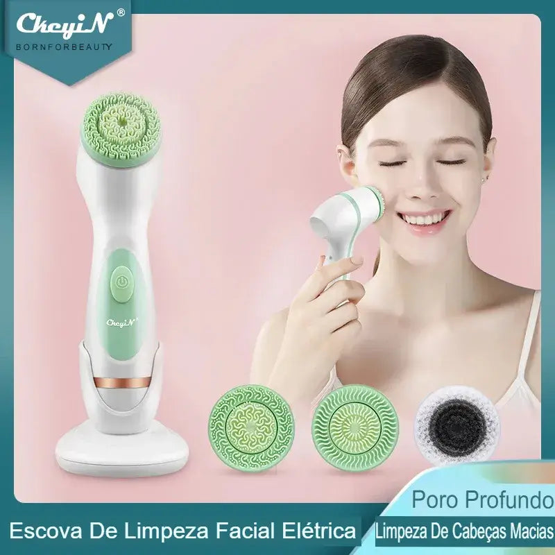 Escova Elétrica Para Skin Care -  Peeling