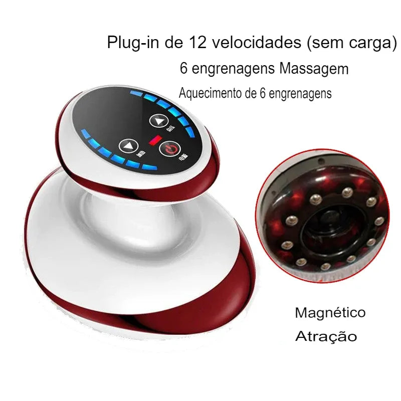 Massageador Elétrico Corporal -  Efeito Ventosa