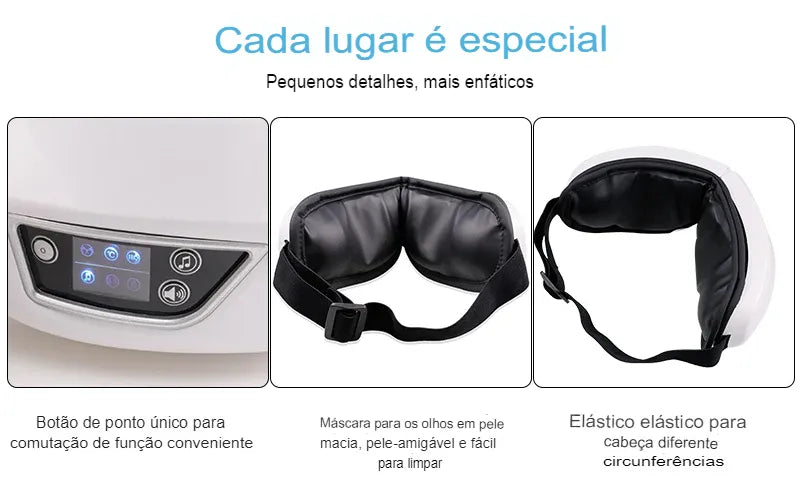 Massageador Muscular Bluetooth - Relaxamento