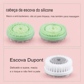 Escova Elétrica Para Skin Care -  Peeling