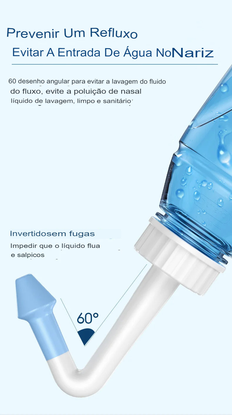 Irrigador Nasal CleanBreeze