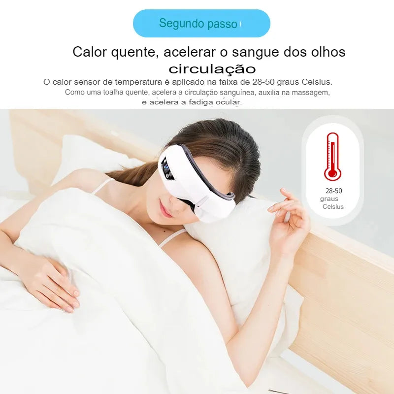 Massageador Muscular Bluetooth - Relaxamento