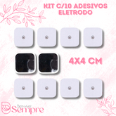 Kit Adesivo Eletrodo C/10 Peças