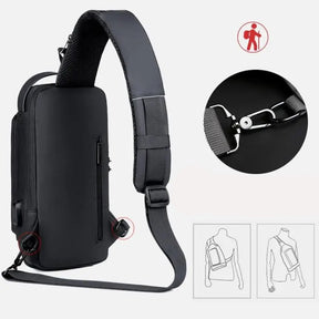 Bolsa Antifurto Transversal c/Porta Usb