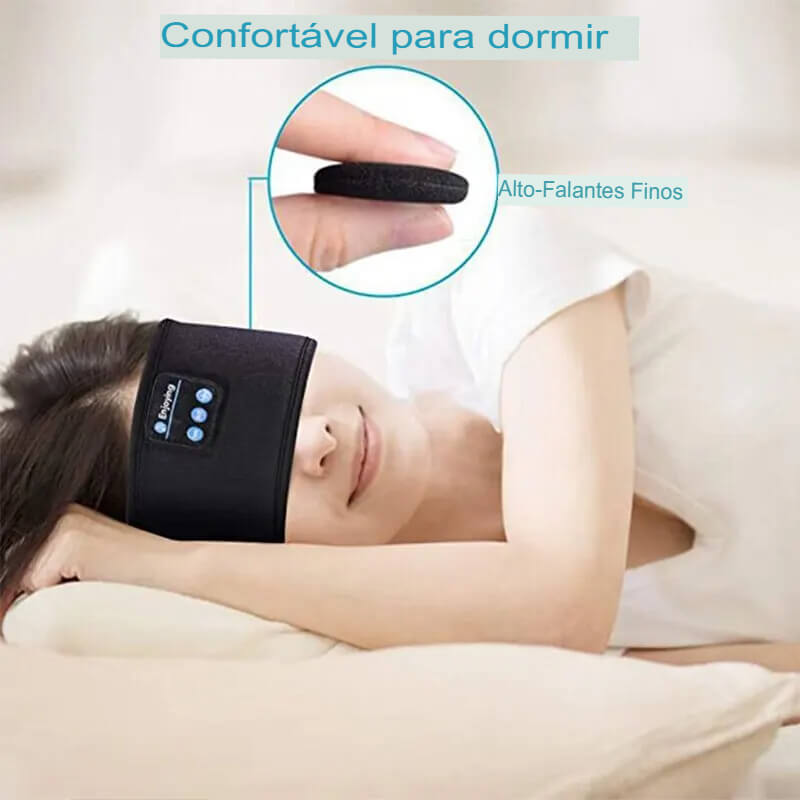 Fone Multiuso Bluetooth | Máscara De Dormir